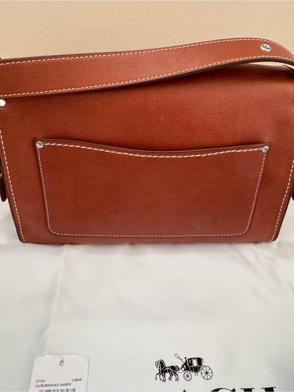 Coach Western Tabby in Burnished Amber - Picture 5 of 9